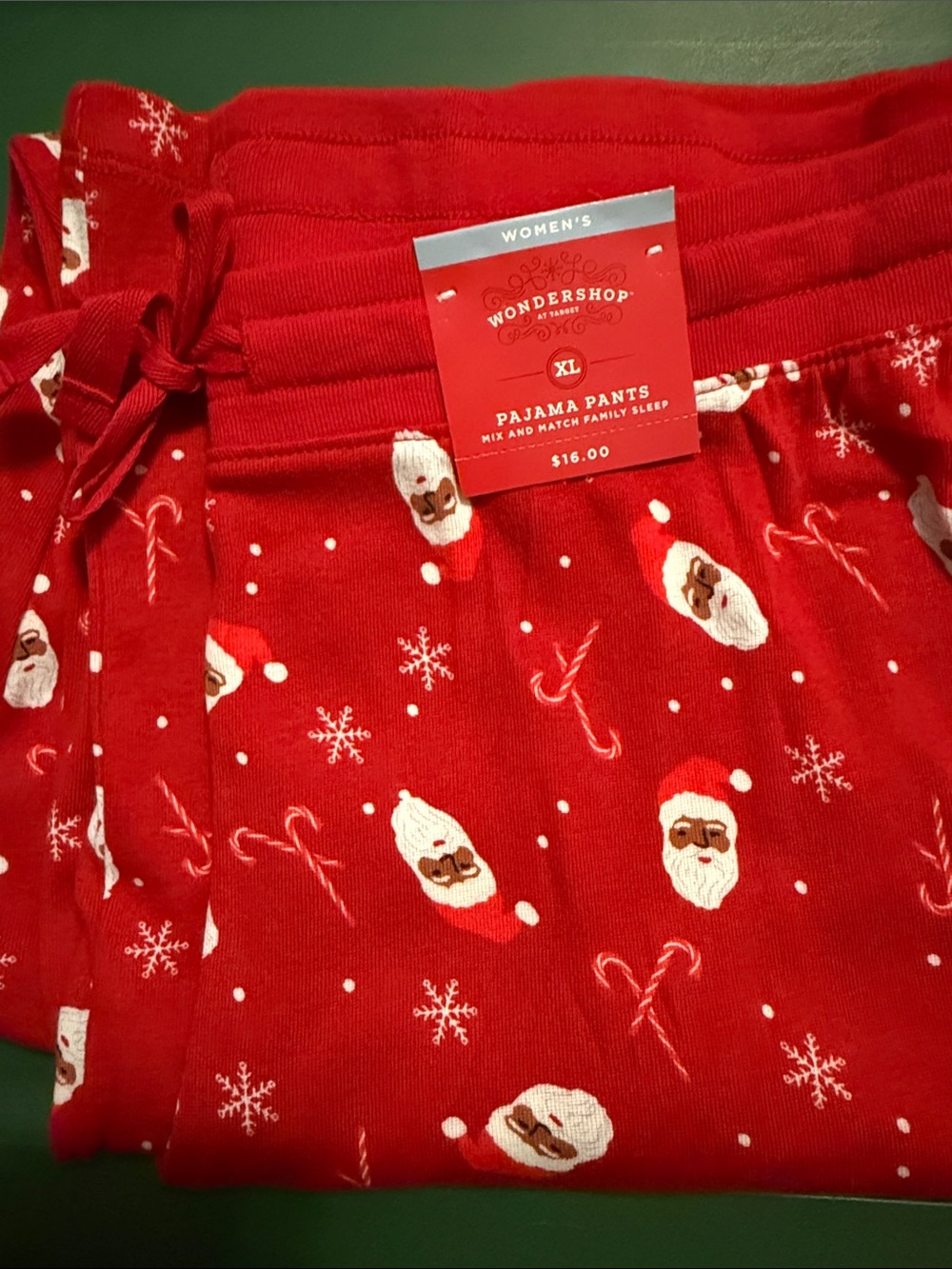 Wondershop Santa Print Women’s Pajama Pants